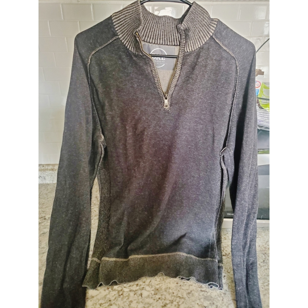 BKE mens zip up turtle neck jacket